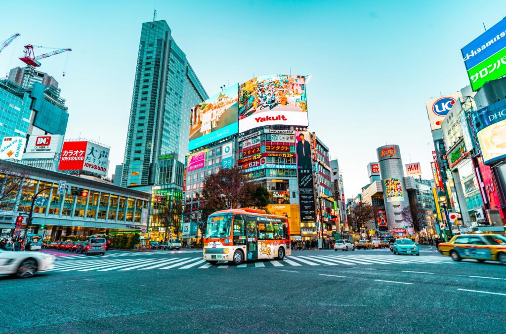 Japon, quartier Shibuya